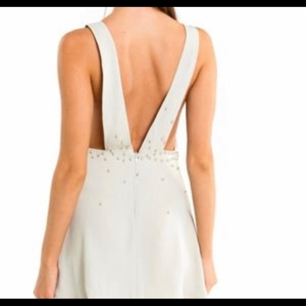 Wildfox NWT Coda Mini Dress with pearls. Size L. - Picture 1 of 6